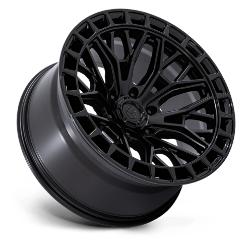 Fuel 1PC FC869 SIGMA 20x10 6x135 -18 Blackout W/ G-Blk Lip