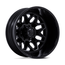Fuel 1PC D871 FLUX DUALLY 20x8.25 8x165.1 -201 Blackout