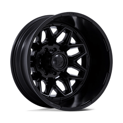 Fuel 1PC D871 FLUX DUALLY 20x8.25 8x165.1 -201 Blackout
