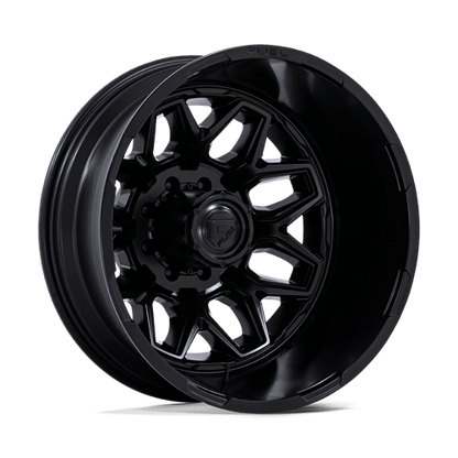 Fuel 1PC D871 FLUX DUALLY 20x8.25 8x210 -201 Blackout