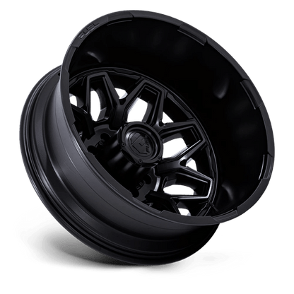 Fuel 1PC D871 FLUX DUALLY 20x8.25 8x165.1 -201 Blackout