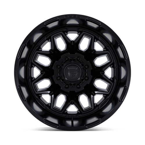 Fuel 1PC D871 FLUX DUALLY 20x8.25 8x210 -201 Blackout