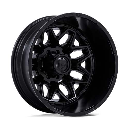 Fuel 1PC D871 FLUX DUALLY 20x8.25 8x165.1 -227 Blackout