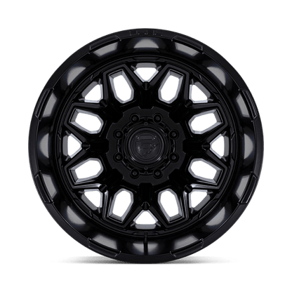 Fuel 1PC D871 FLUX DUALLY 20x8.25 8x200 -227 Blackout