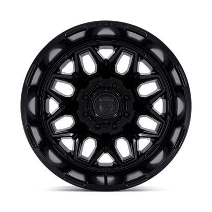 Fuel 1PC D871 FLUX DUALLY 20x8.25 8x165.1 -246 Blackout