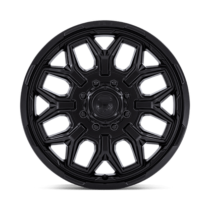 Fuel 1PC D871 FLUX DUALLY 20x8.25 8x165.1 +104 Blackout