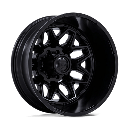 Fuel 1PC D871 FLUX DUALLY 22x8.25 8x210 -201 Blackout