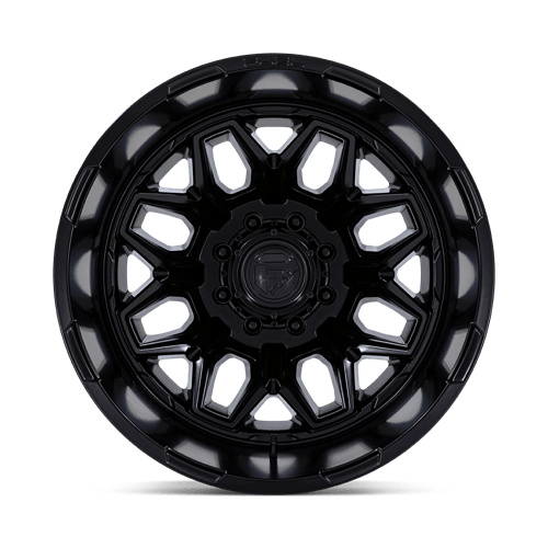 Fuel 1PC D871 FLUX DUALLY 22x8.25 8x165.1 -201 Blackout