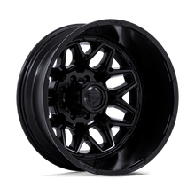 Fuel 1PC D871 FLUX DUALLY 22x8.25 8x170 -227 Blackout