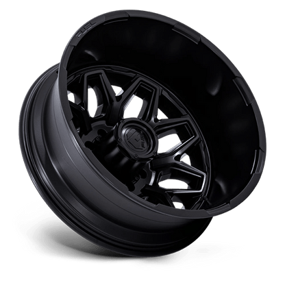 Fuel 1PC D871 FLUX DUALLY 22x8.25 8x200 -227 Blackout