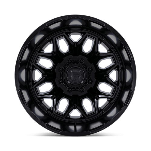 Fuel 1PC D871 FLUX DUALLY 22x8.25 8x170 -227 Blackout
