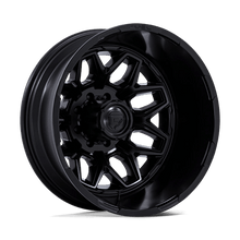 Fuel 1PC D871 FLUX DUALLY 22x8.25 8x165.1 -265 Blackout