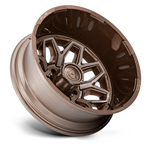 Fuel 1PC D876 FLUX DUALLY 20x8.25 8x200 -227 Platinum Bronze
