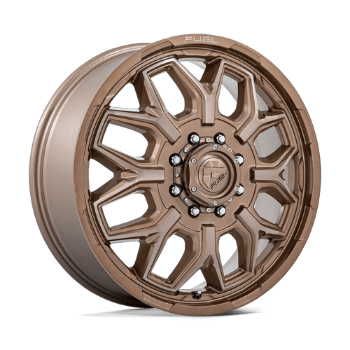Fuel 1PC D876 FLUX DUALLY 22x8.25 8x210 +104 Platinum Bronze