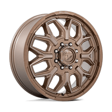 Fuel 1PC D876 FLUX DUALLY 20x8.25 8x200 +104 Platinum Bronze