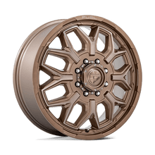 Fuel 1PC D876 FLUX DUALLY 22x8.25 8x165.1 +104 Platinum Bronze