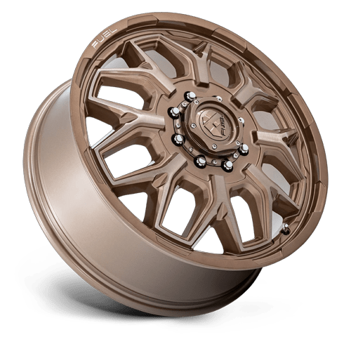 Fuel 1PC D876 FLUX DUALLY 22x8.25 8x200 +104 Platinum Bronze