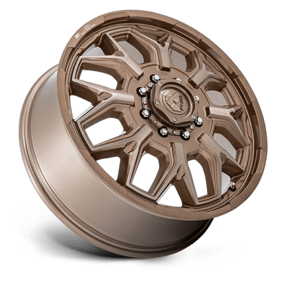 Fuel 1PC D876 FLUX DUALLY 22x8.25 8x200 +104 Platinum Bronze
