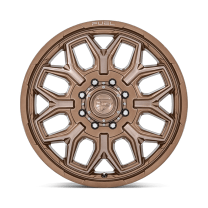 Fuel 1PC D876 FLUX DUALLY 22x8.25 8x200 +104 Platinum Bronze