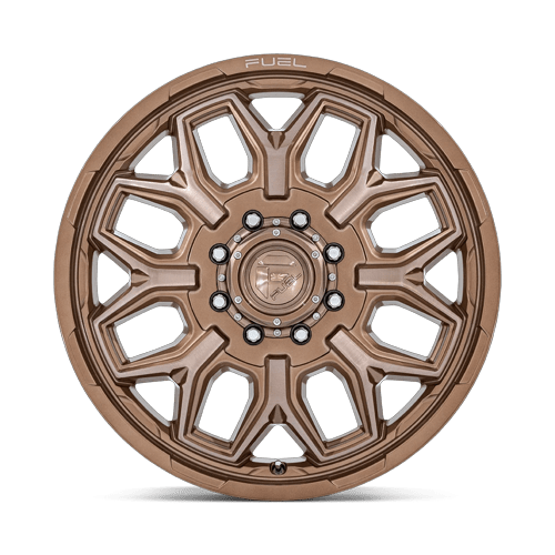 Fuel 1PC D876 FLUX DUALLY 22x8.25 8x210 +104 Platinum Bronze