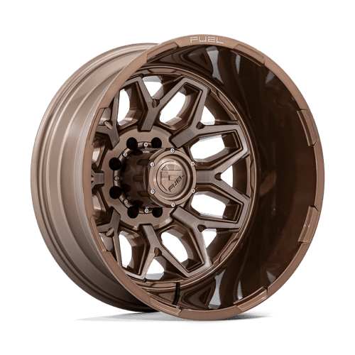 Fuel 1PC D876 FLUX DUALLY 22x8.25 8x210 -227 Platinum Bronze