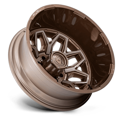 Fuel 1PC D876 FLUX DUALLY 22x8.25 8x165.1 -227 Platinum Bronze