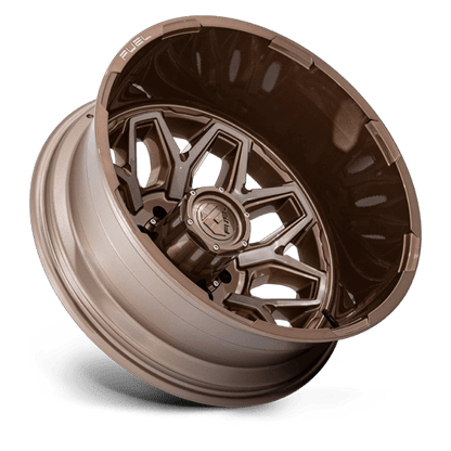 Fuel 1PC D876 FLUX DUALLY 22x8.25 8x165.1 -246 Platinum Bronze