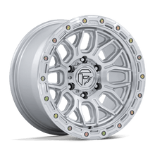 Fuel 1PC FC881 SURGE 17x9 5x127 +1 Gloss Silver W/ Machined Face