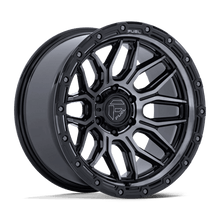 Fuel 1PC FC881 SURGE 17x9 5x127 +1 Gloss Black Machined W/ Gtcc