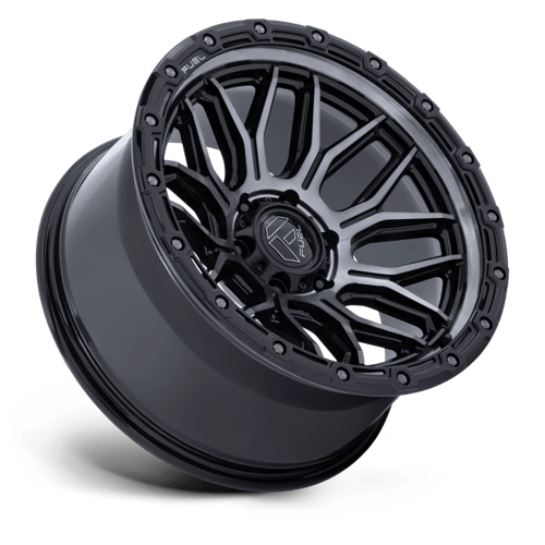 Fuel 1PC FC881 SURGE 20x9 8x170 +20 Gloss Black Machined W/ Gtcc
