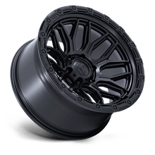 Fuel 1PC FC881 SURGE 18x9 6x135 +20 Matte Black W/ Gloss Black Lip