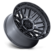 Fuel 1PC FC890 RAIL 17x9 6x139.7 +1 Gloss Gunmetal W/ G-Blk Lip