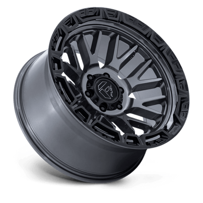 Fuel 1PC FC890 RAIL 20x9 6x135 +1 Gloss Gunmetal W/ G-Blk Lip