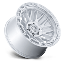 Fuel 1PC FC890 RAIL 17x9 6x139.7 +1 Gloss Silver W/ Machined Face