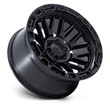 Fuel 1PC FC890 RAIL 17x9 6x139.7 +1 Matte Black W/ Gloss Black Lip
