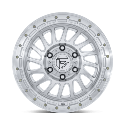 Fuel 1PC FC897 HAVOC 18x9 5x127 +1 Gloss Silver W/ Machined Face
