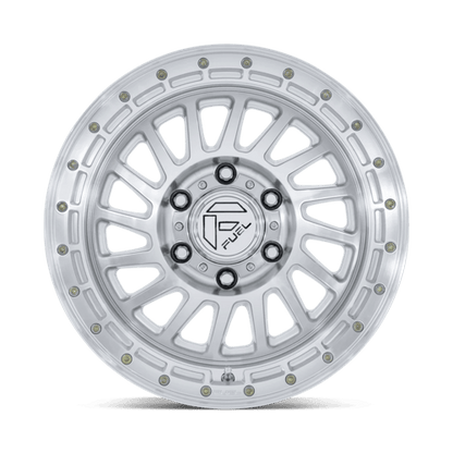Fuel 1PC FC897 HAVOC 20x9 6x135 +20 Gloss Silver W/ Machined Face
