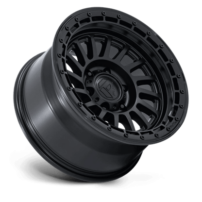 Fuel 1PC FC897 HAVOC 20x9 5x127 +20 Matte Black W/ Gloss Black Lip