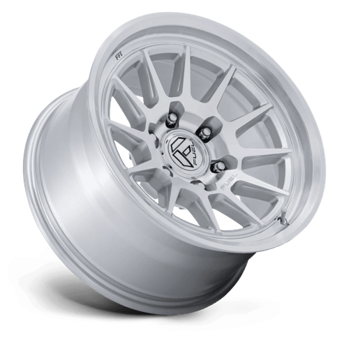 Fuel 1PC FC902 SPUR 17x8.5 6x139.7 +25 Gloss Silver W/ Machined Face