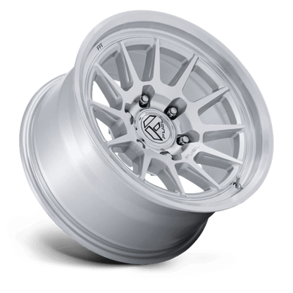 Fuel 1PC FC902 SPUR 17x8.5 6x139.7 +25 Gloss Silver W/ Machined Face