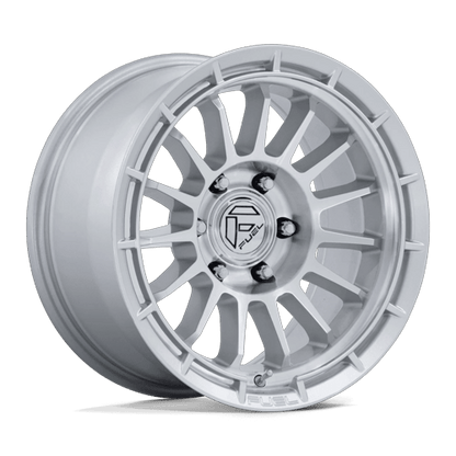 Fuel 1PC FC905 ASCEND 17x9 6x135 +1 Gloss Silver W/ Machined Face