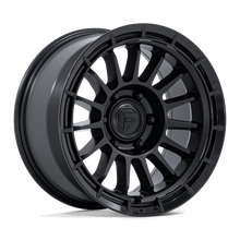 Fuel 1PC FC905 ASCEND 17x8.5 5x127 +25 Matte Black W/ Gloss Black Lip