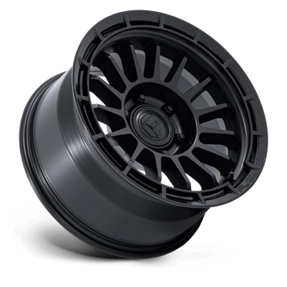 Fuel 1PC FC905 ASCEND 17x9 5x127 +1 Matte Black W/ Gloss Black Lip