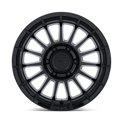 Fuel 1PC FC905 ASCEND 17x9 6x114.3 +1 Matte Black W/ Gloss Black Lip