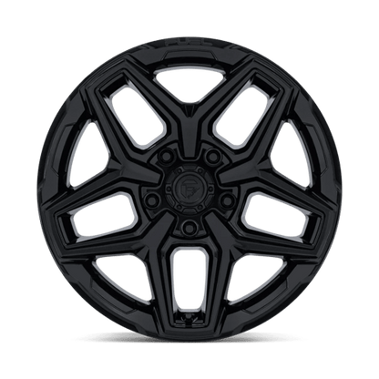 Fuel 1PC FLUX 17x9 5x127 -12 Gloss Black