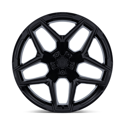 Fuel 1PC FLUX 20x10 5x127 -18 Gloss Black
