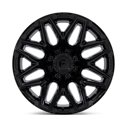 Fuel 1PC FLUX 20x10 8x180 -18 Gloss Black