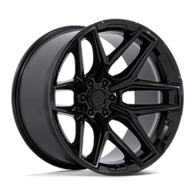 Fuel 1PC FLUX 22x10 6x135 -18 Gloss Black