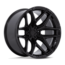 Fuel 1PC FLUX 24x10 6x135 +0 Gloss Black