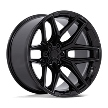 Fuel 1PC FLUX 24x10 6x139.7 +0 Gloss Black